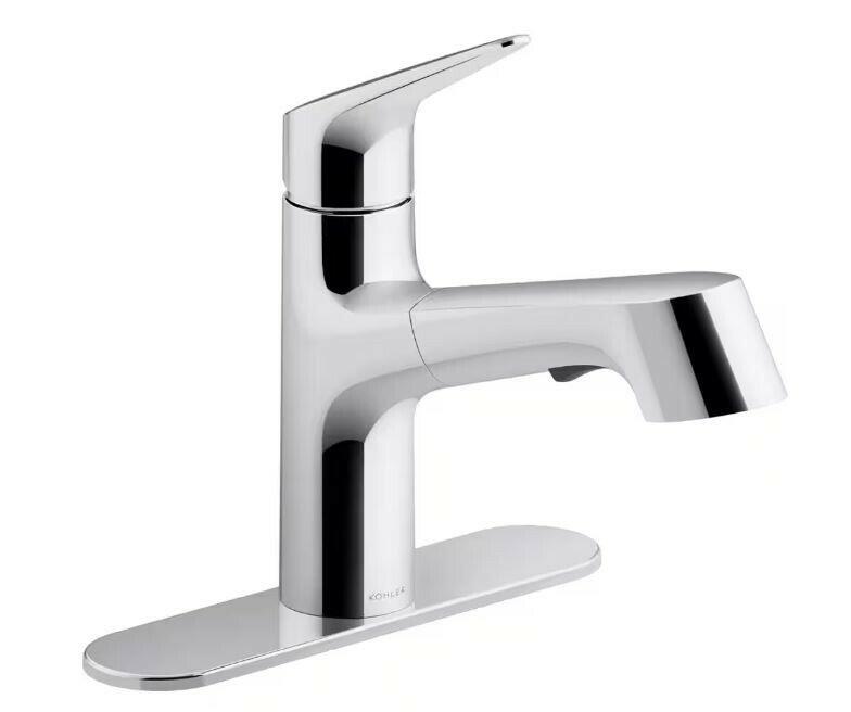 Kohler Vin R29679-CP Pull Out Kitchen Faucet 2 Function Spray Polished Chrome