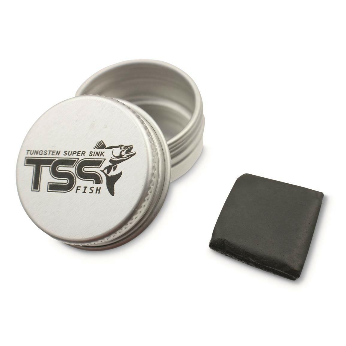 TSS Tungsten Putty Fishing Weight Sinkers for Better Tackle Performance 1 oz