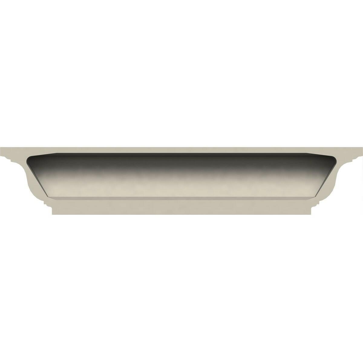 Endurathane Stanford Crosshead Moulding 34"x42.5" Primed Decor