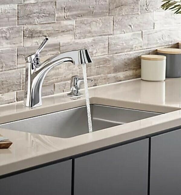 Kohler Maxton R30124-SD-CP-OpenBox Pull Out Kitchen Faucet w/Soap Dispenser