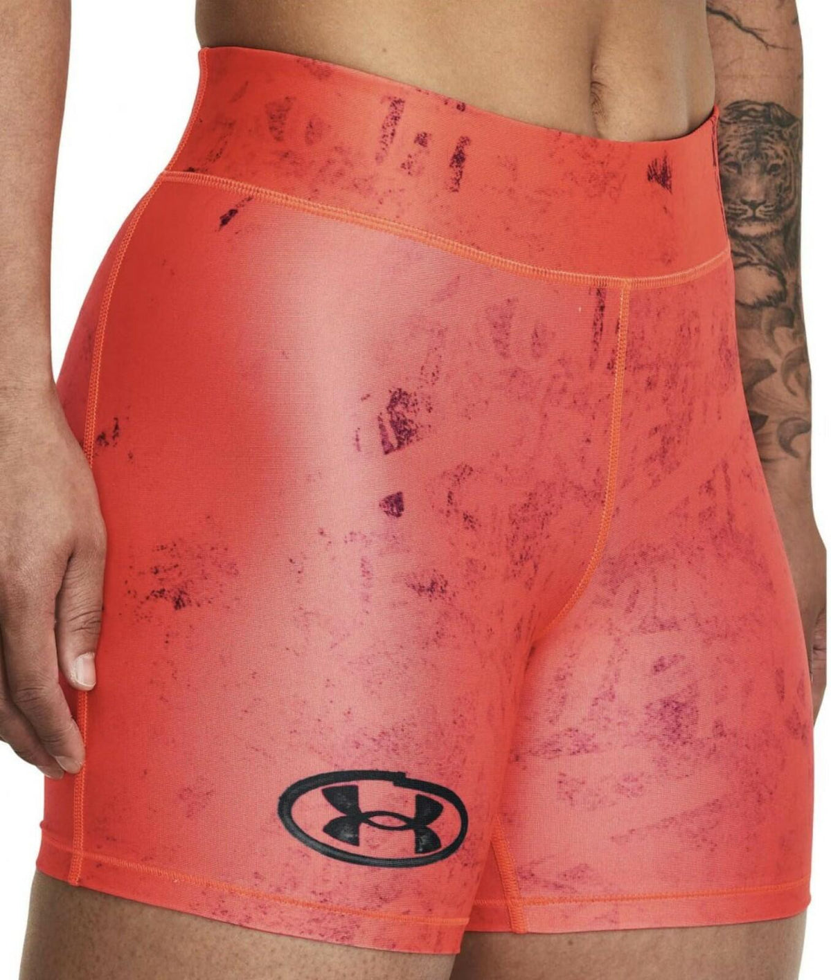Under Armour Alter Ego HeatGear Women's 5" Compression Shorts Red Large