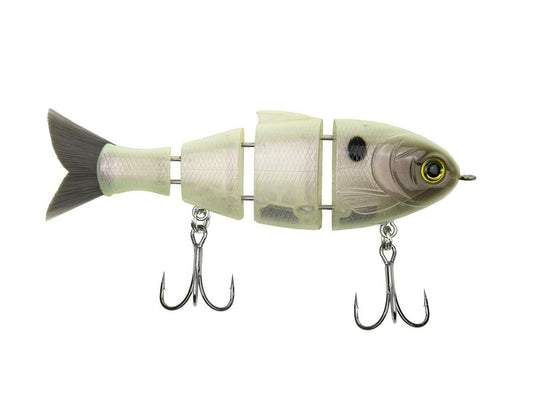 Catch Co Mike Bucca Baby Bull Shad Swimbait 3.75in 1/2oz Pearl Bone