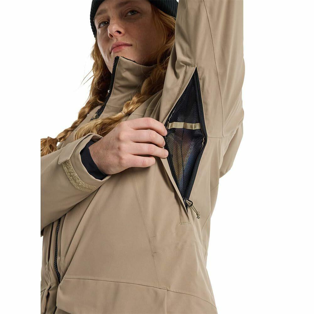 Burton Women's Prowess 2.0 Insulated Snow Jacket - Waterproof, Medium, Kelp