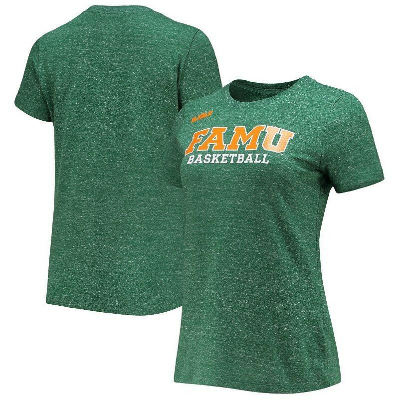 Nike LeBron Women's Heathered Green Florida A&M Rattlers Varsity T-Shirt