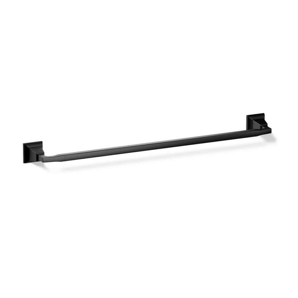 Kohler Kallan 24 in. Wall Mount Towel Bar in Matte Black