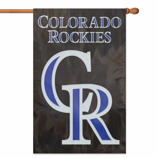 Colorado Rockies 44x28 Double-Sided UV-Resistant Outdoor Flag