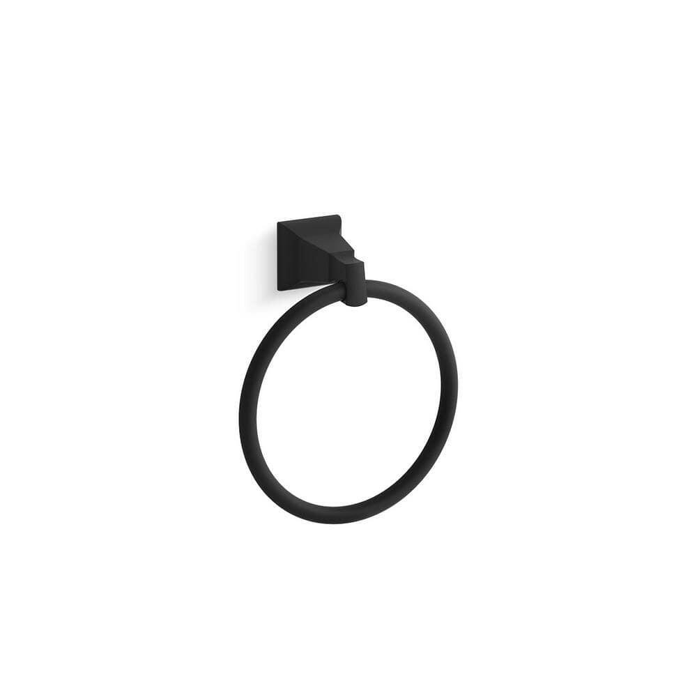 Kohler Kallan Towel Ring in Matte Black