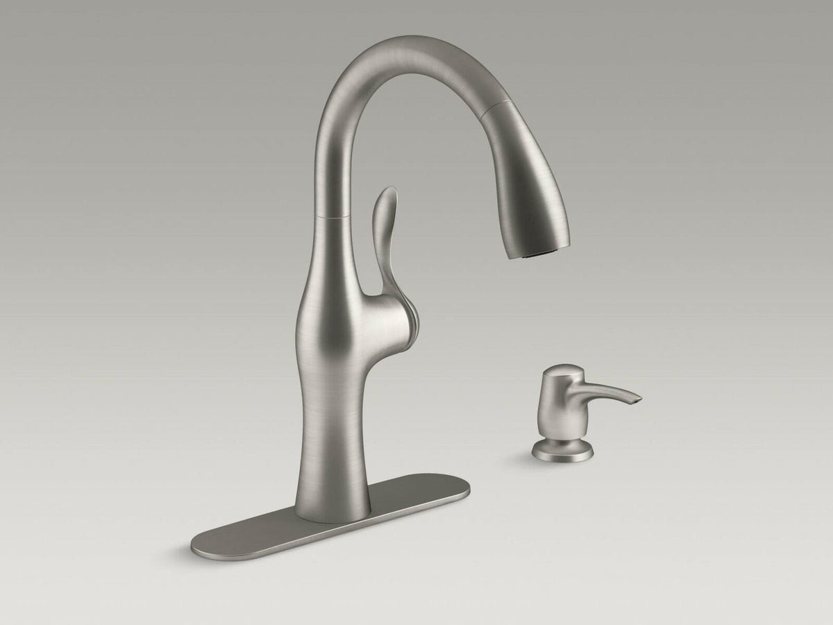 Kohler Alma R45350-SD-VS Pull-Down 1-Handle Kitchen Faucet Vibrant Stainless