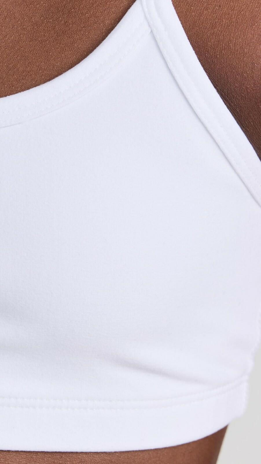 Beyond Yoga Cloud White Large Racerback Bra Light Support