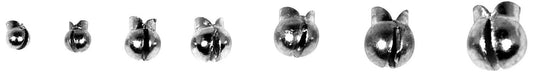 Eagle Claw NLRS2 Removable Split Shot Weights, 4 Piece Set for Fishing