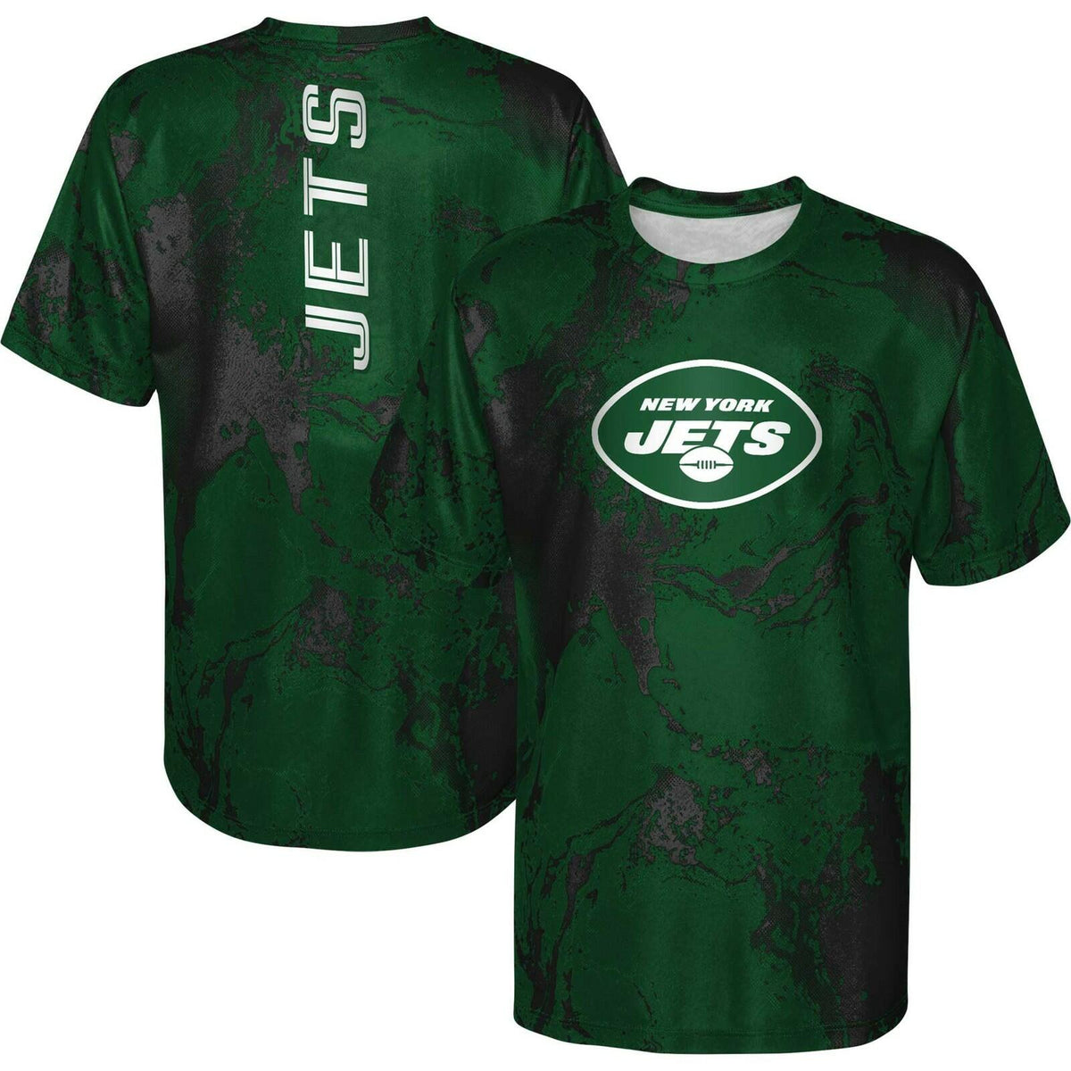 Outerstuff Youth Green York Jets In The Mix T-Shirt, Yth XL Football Gear