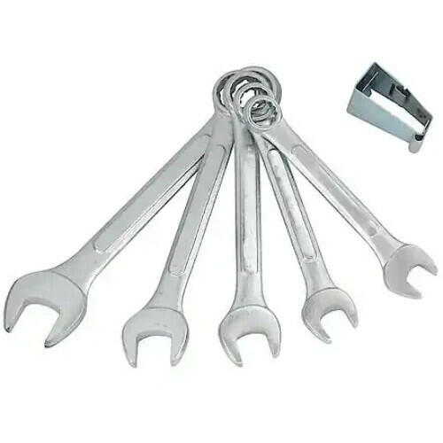 TLWRK 5-Piece Metric Combination Wrench Set TW2729, Chrome Vanadium, SAE