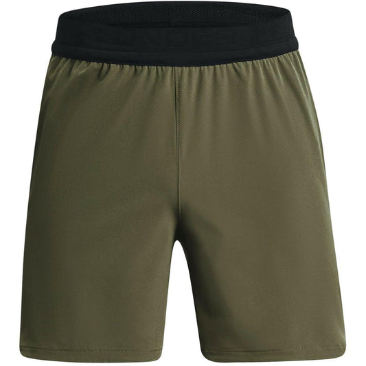 Under Armour Peak 6-Inch Woven Shorts Mens Fitted Running Varsity Blue
