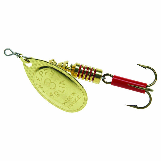 Mepps Aglia Gold Treble Lure 3 B3G Classic Freshwater Spinner Pro