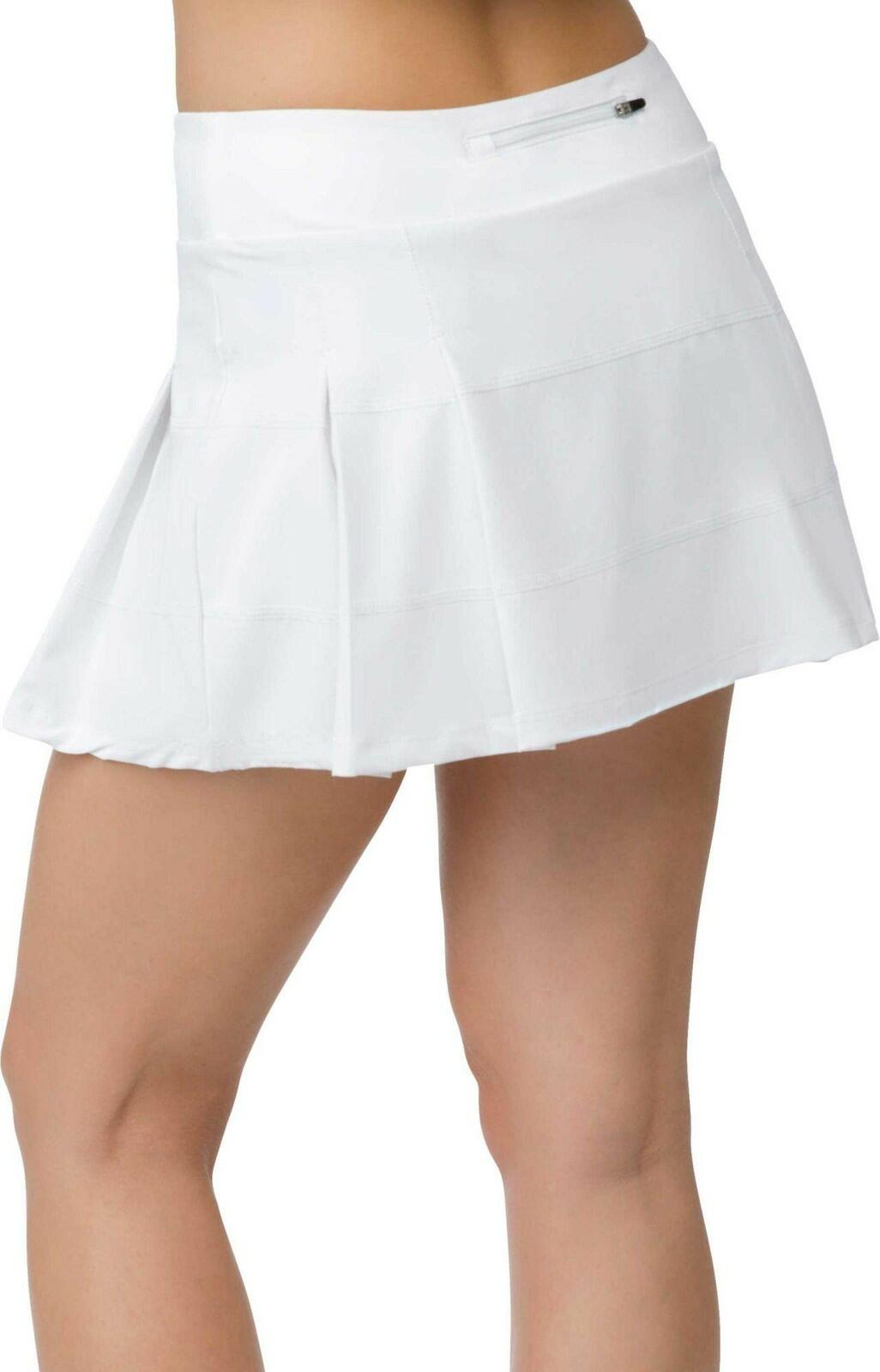 Fila Women's Woven Pleated Skort White/Black L