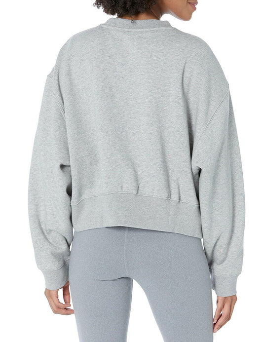 adidas Originals Adicolor Fleece Sweatshirt Womens XL Medium Grey Heather