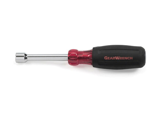 GEARWRENCH 6mm Hollow Shaft Alloy Steel Nutdriver, 3 in Cushion Grip 82757D