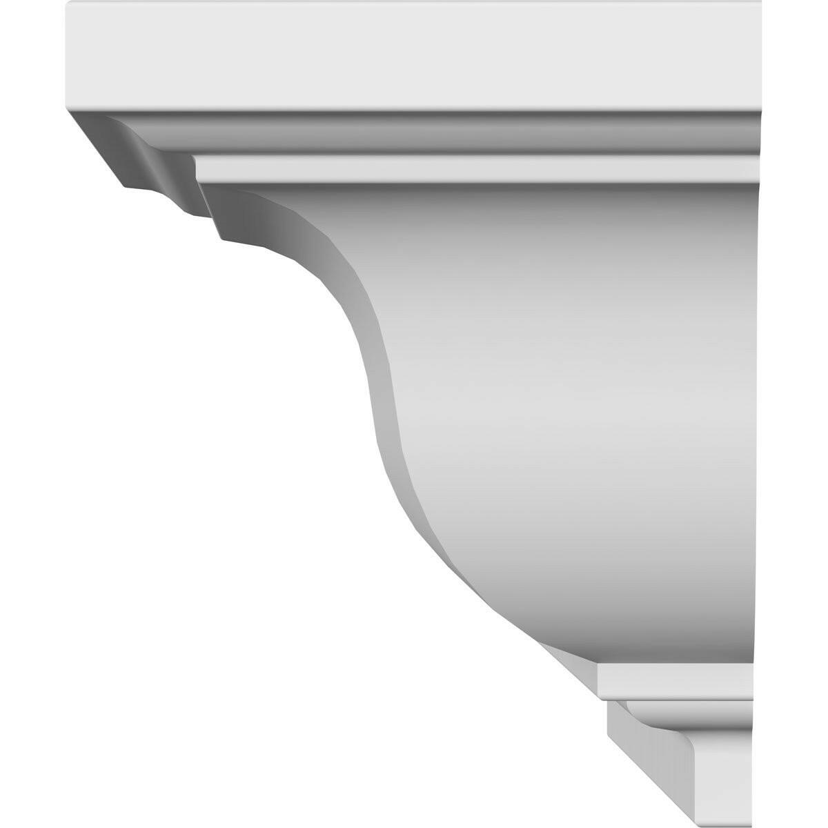 Endurathane Stanford Crosshead Moulding 34"x42.5" Primed Decor