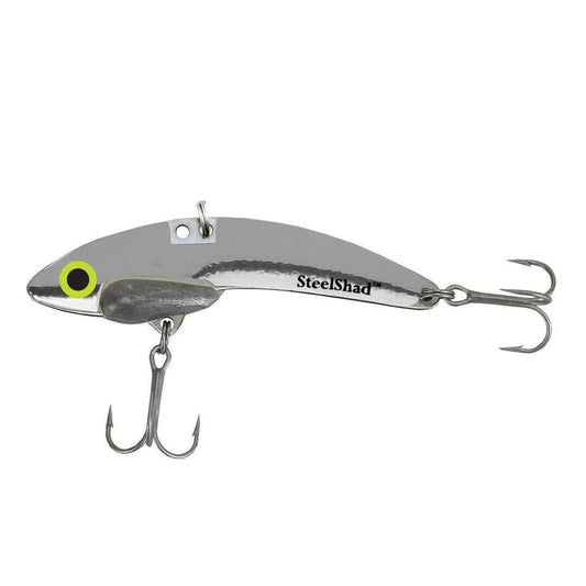 SteelShad Original Series 3/8 oz Lipless Bass Lure Silver Crankbait Style
