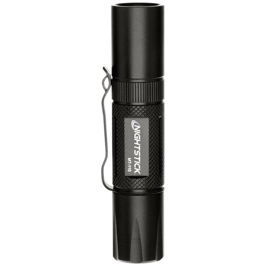 Nightstick MT-110 Mini-TAC Metal LED Flashlight-1 AA, 3.9-Inch, Black