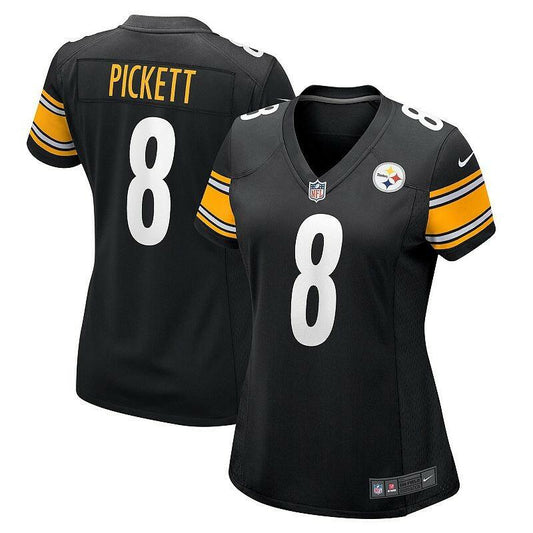 Nike Women's Kenny Pickett #8 Pittsburgh Steelers Game Jersey Black Size S