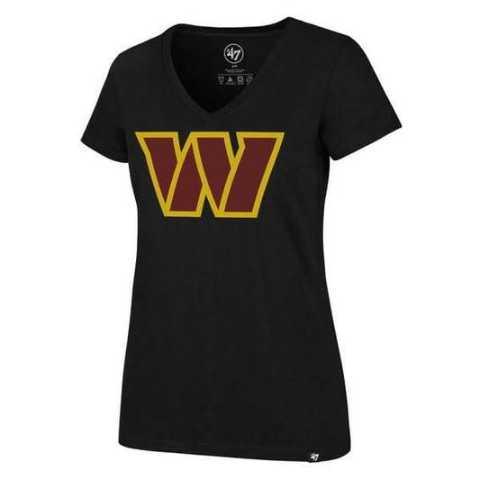 '47 Washington Commanders Imprint Ultra Rival Women's V-Neck T-Shirt White