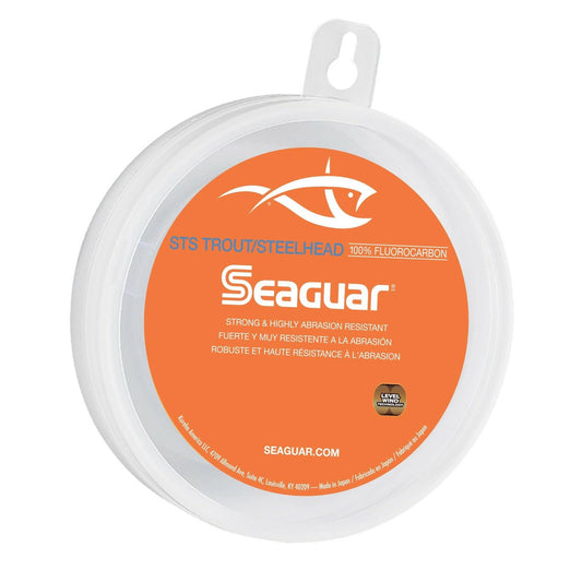Seaguar STS 100% Fluorocarbon Fishing Line 8lb 100yds Clear for Trout Steelhead