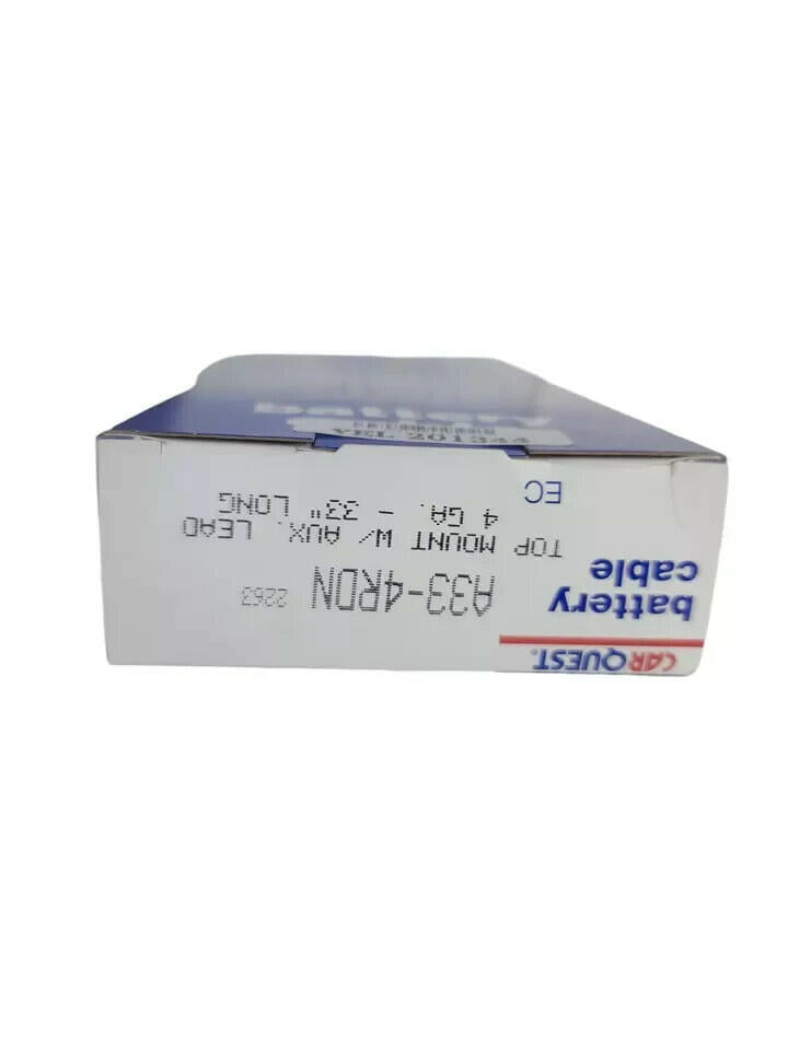 Carquest A33-4RDN Battery Cable Heavy-Duty 12V Copper Power Supply