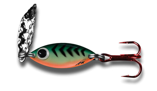 PK Lures PR0FTG Predator Lure 1/16 oz Firetiger Glow Fishing Hook