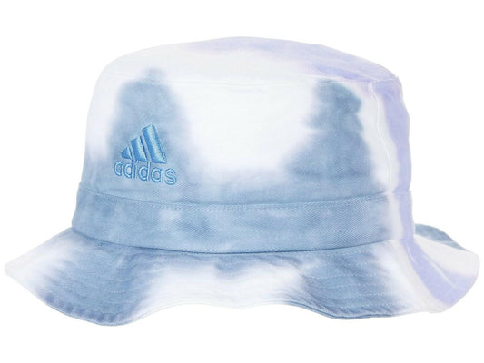 adidas Unisex Color Wash Bucket Hat - Lime Green/Gray Polyester/Spandex OS