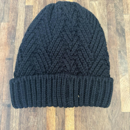 Northeast Outfitters Black Cable Knit Beanie Warm Winter Hat for Women