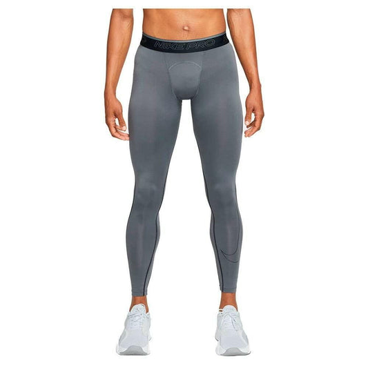 Nike Pro Dri-FIT Men's 3/4 Compression Tights Gray Black Size M