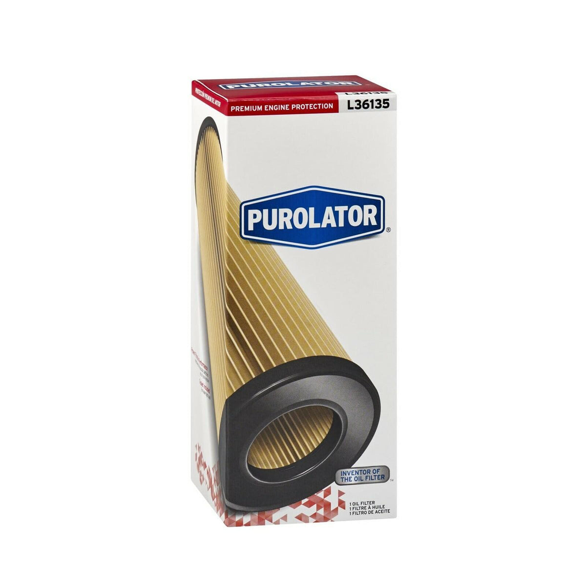 Purolator L36135 Premium Oil Filter for Jeep Wrangler & Dodge Models