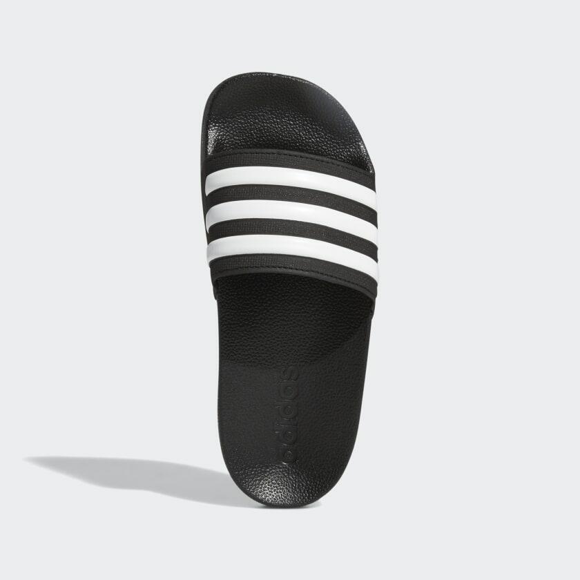 adidas,unisex-youth,Adilette Comfort,Black/White/Black,11K