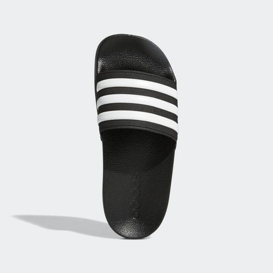 adidas,unisex-youth,Adilette Comfort,Black/White/Black,11K