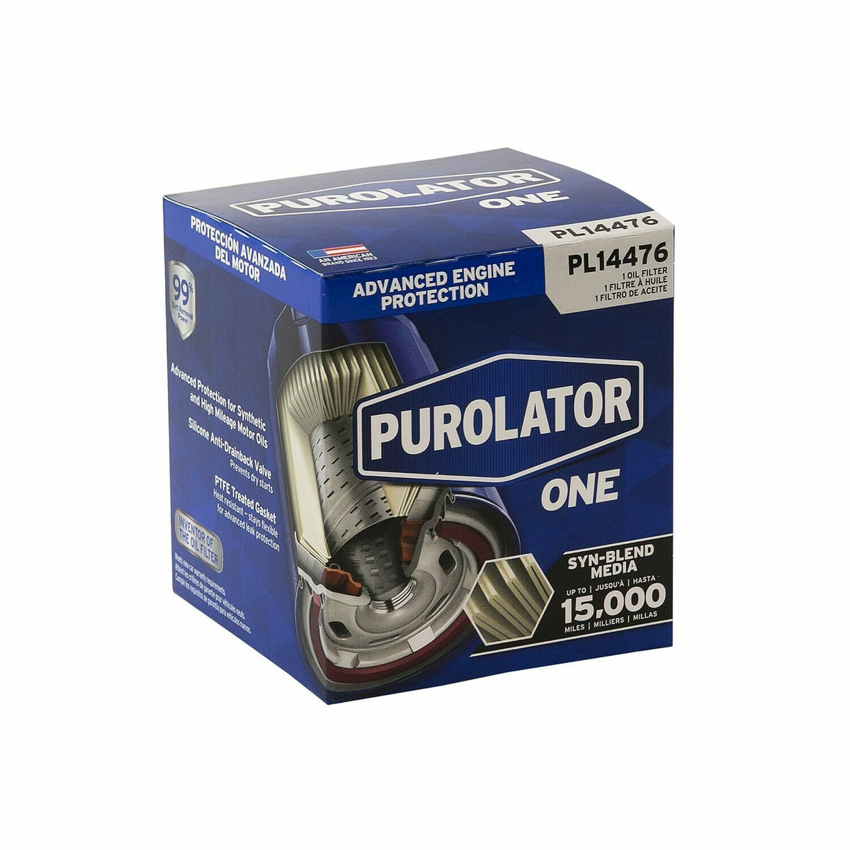 Purolator PL14476 PurolatorONE Advanced Engine Protection Spin On Oil Filter