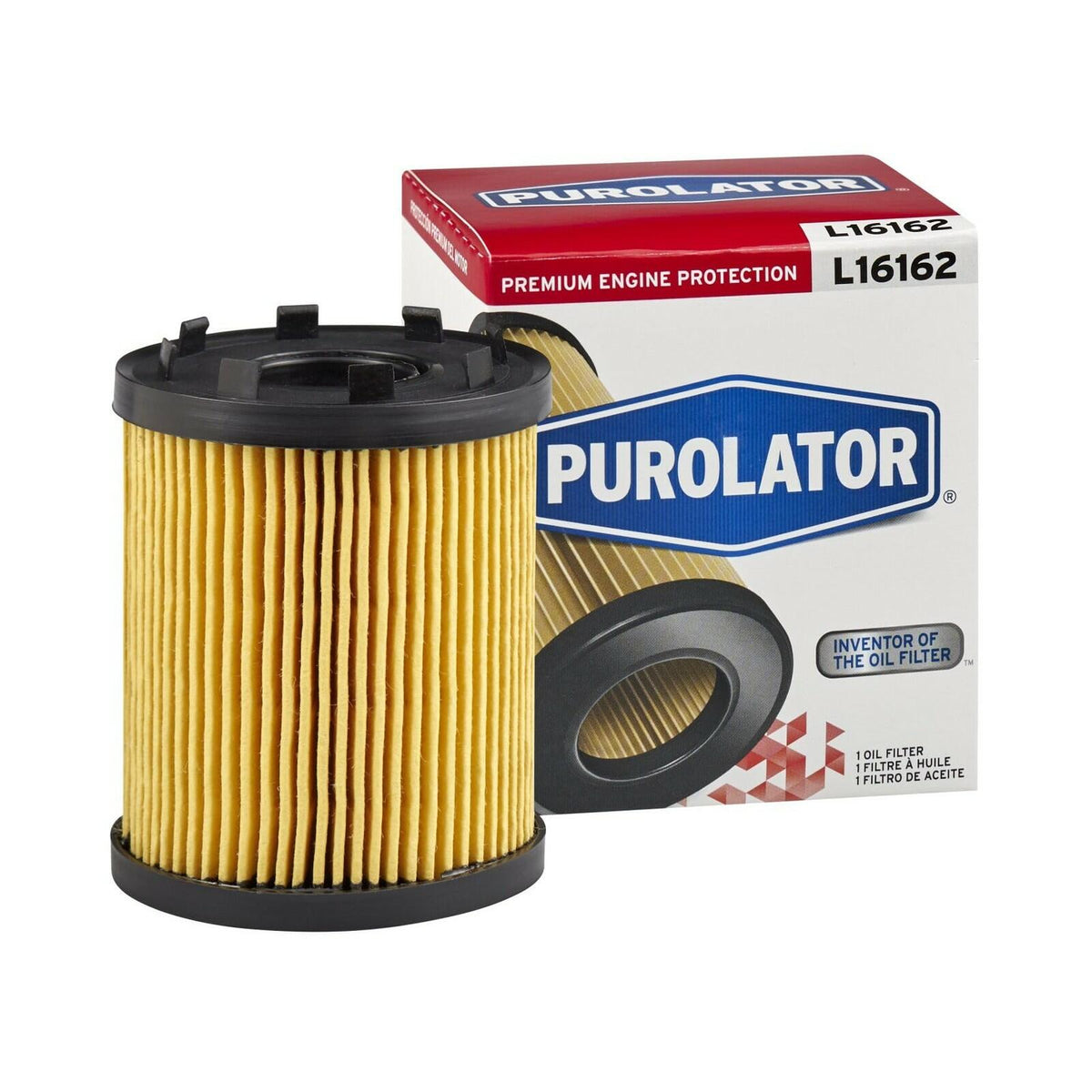 Purolator L16162 Premium Engine Protection Cartridge Oil Filter Compatible With