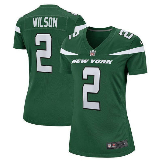 Nike Zach Wilson York Jets Women's Game Jersey Gotham Green #2 NFL