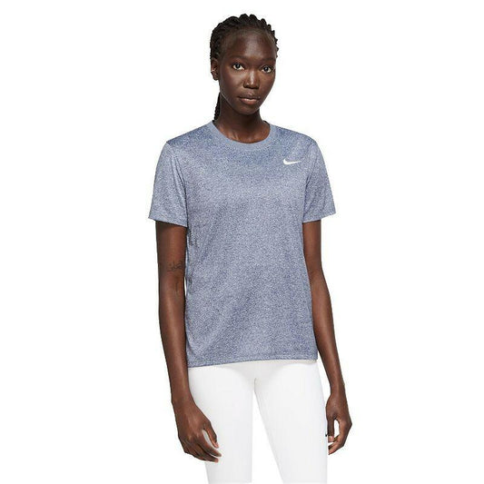 Nike Women's Dri-FIT T-Shirt Turquoise Blue XXL Short Sleeve Athletic Tee