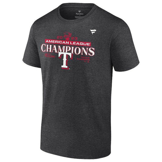 Fanatics Texas Rangers 2023 AL Champions Tee - Men's Branded MLB Shirt