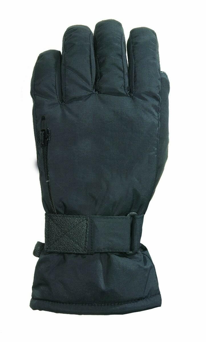Seirus Innovation Jr Stash Gloves, Large, Black