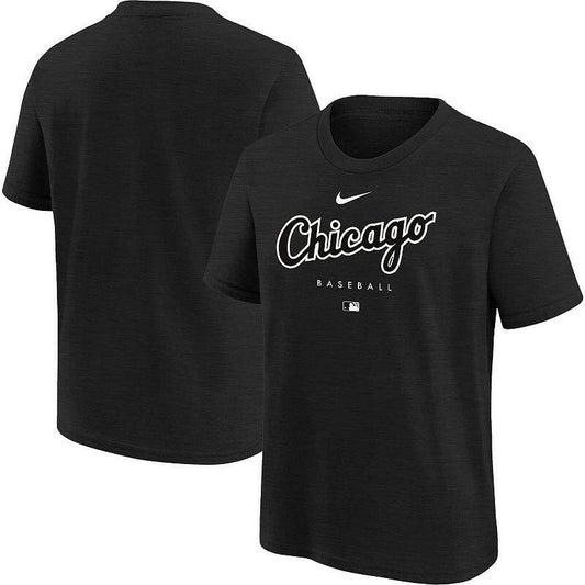 Nike Youth Black Chicago White Sox Tri-Blend T-Shirt, Small