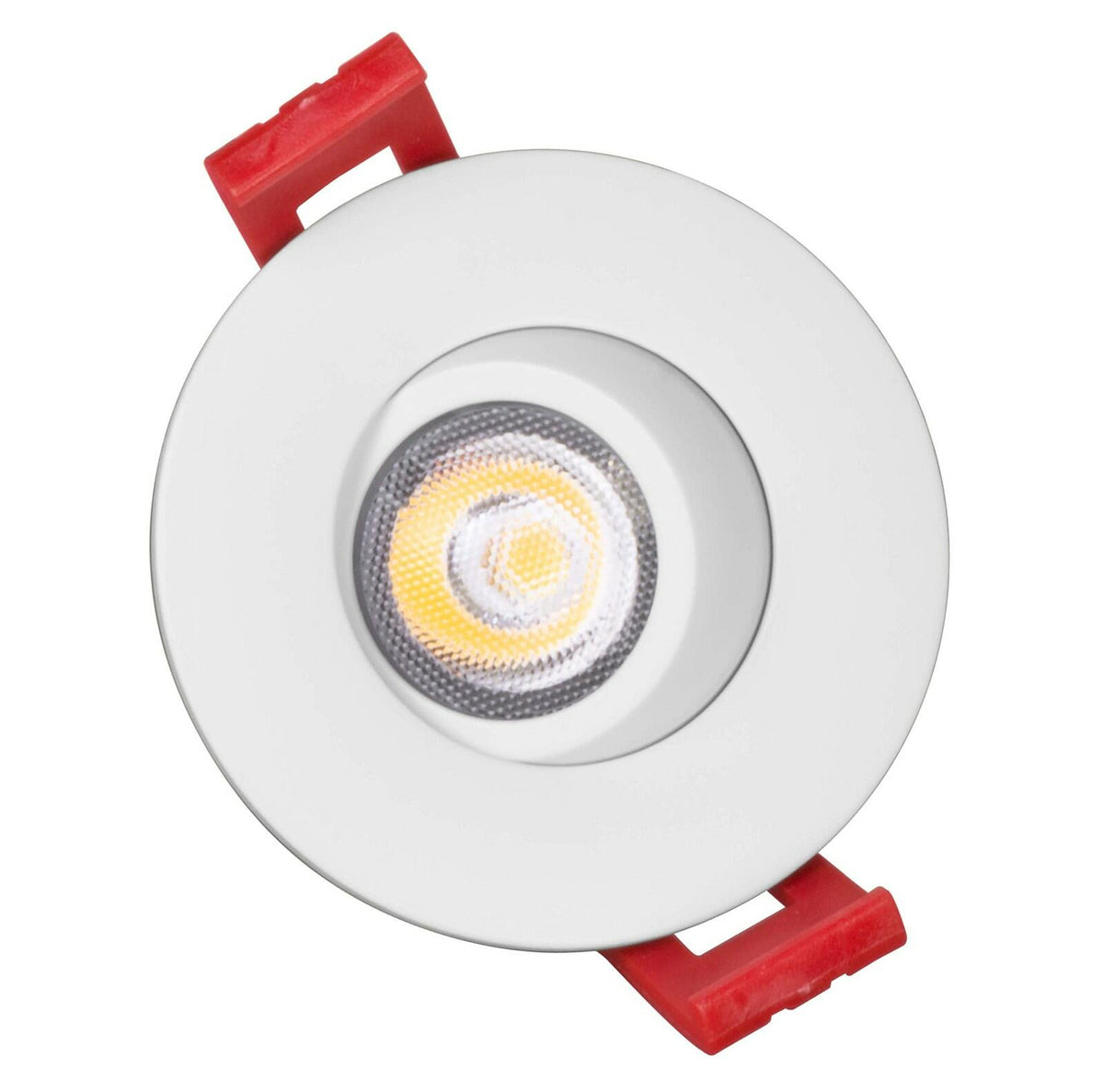 NICOR DGD2 2" LED Gimbal Recessed Downlight 2700K White Dimmable 4.8W