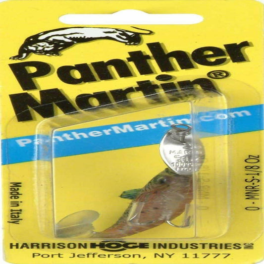 Panther Martin Vivif Style Spinner Minnow Size 0 1/8 oz Red Speckled Lure