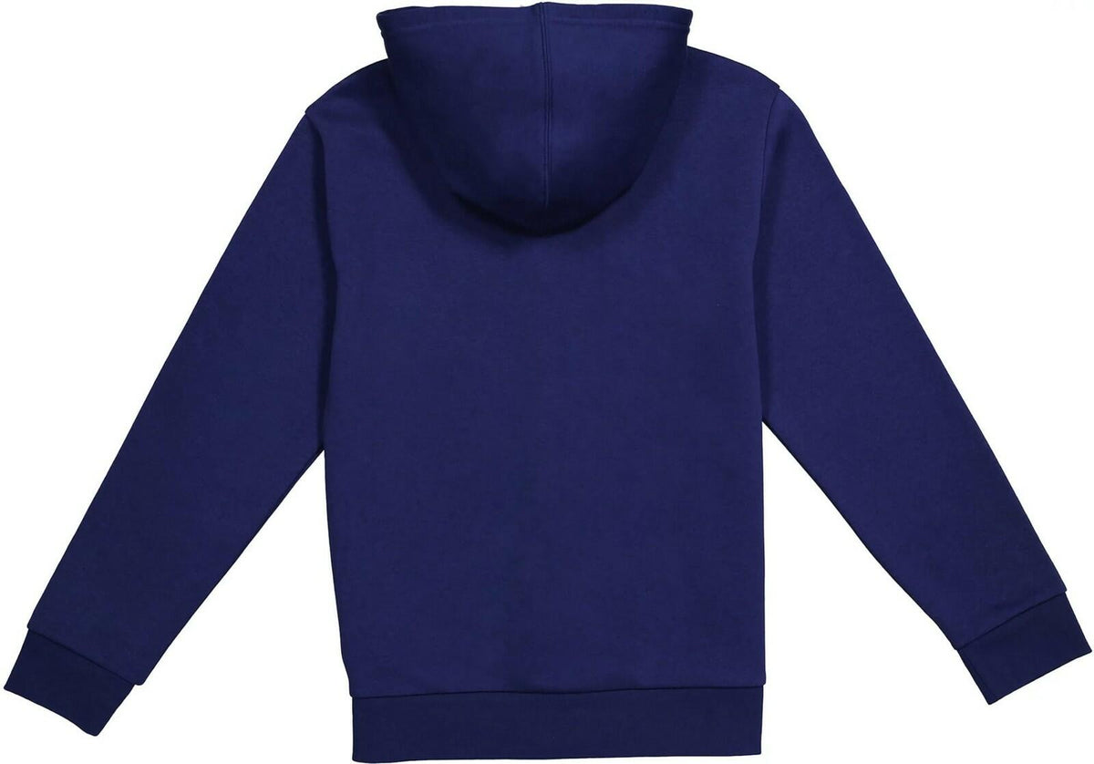 Champion Boys' Athletic Navy Powerblend Full-Zip Hoodie, Size Medium