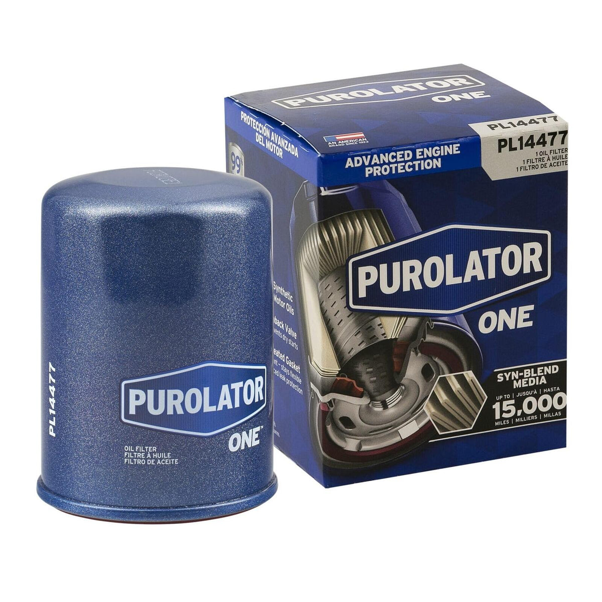 Purolator PL14477 PurolatorONE Advanced Engine Protection Spin On Oil Filter