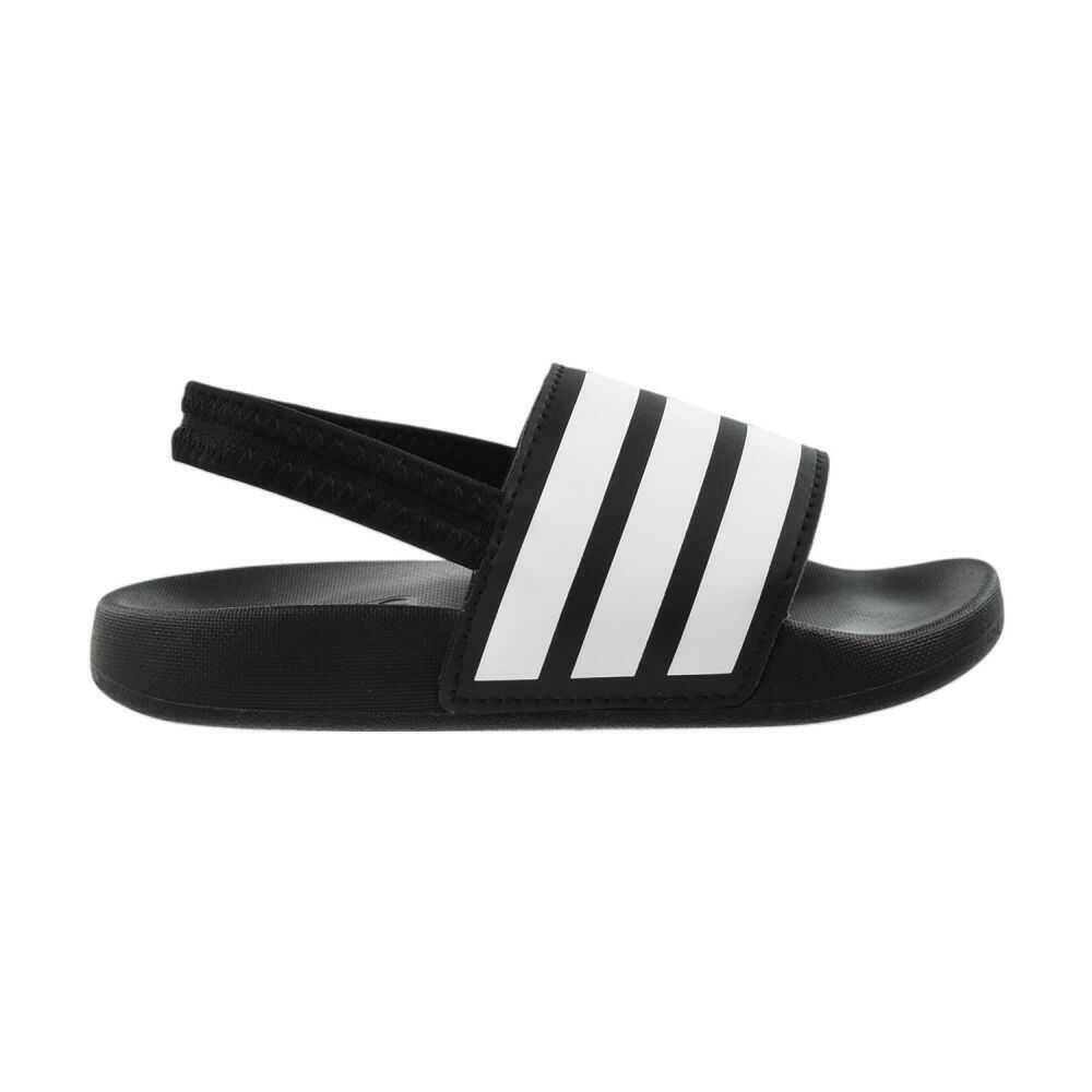 adidas,unisex-youth,Adilette Comfort,Black/White/Black,11K
