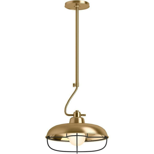 Kohler 23663-PE01-BGL Modern Farm 12 in 1-Light Pendant Ceiling Light Brushed