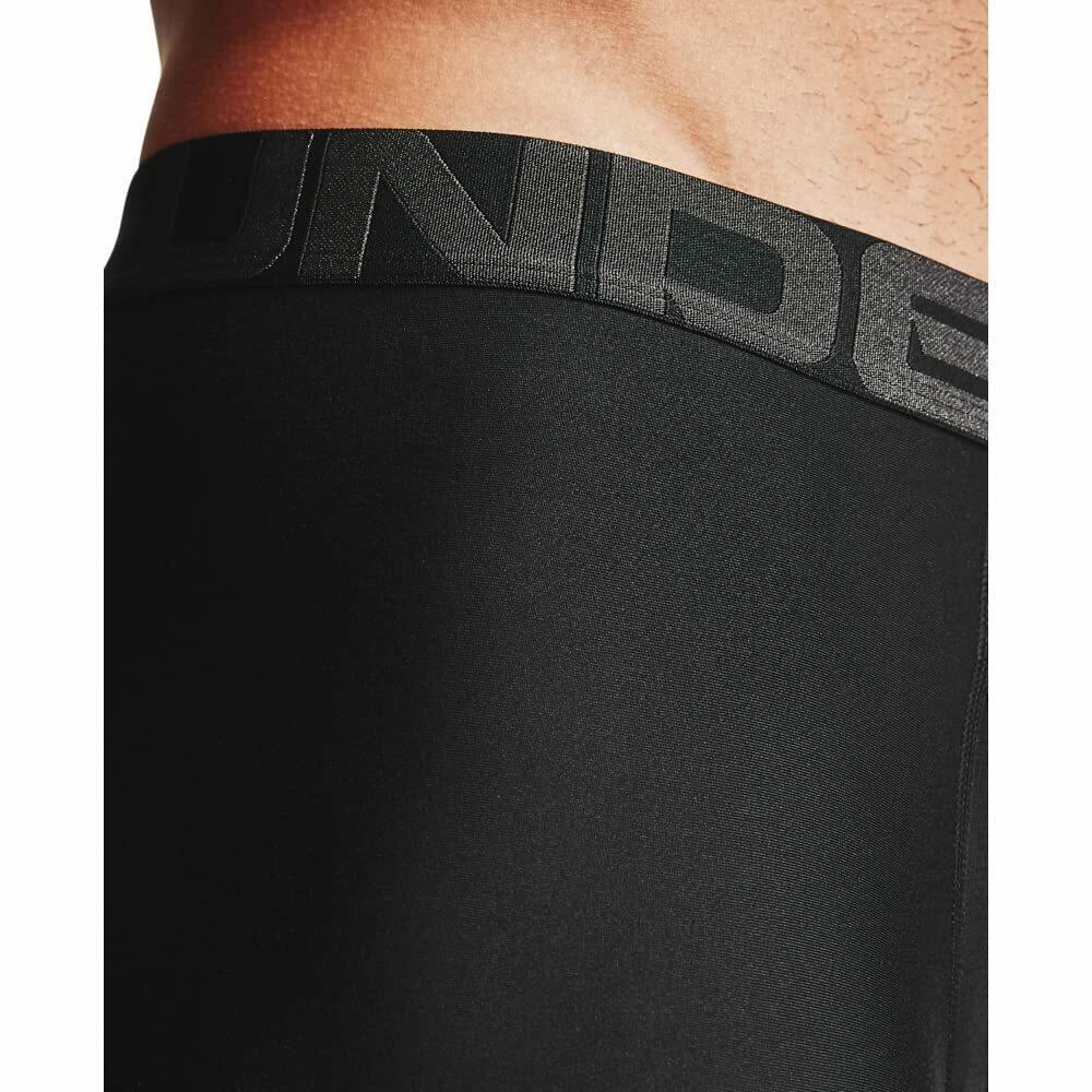 Under Armour Tech 6" Men's Boxerjock Boxer Briefs 2-Pack Black Size S