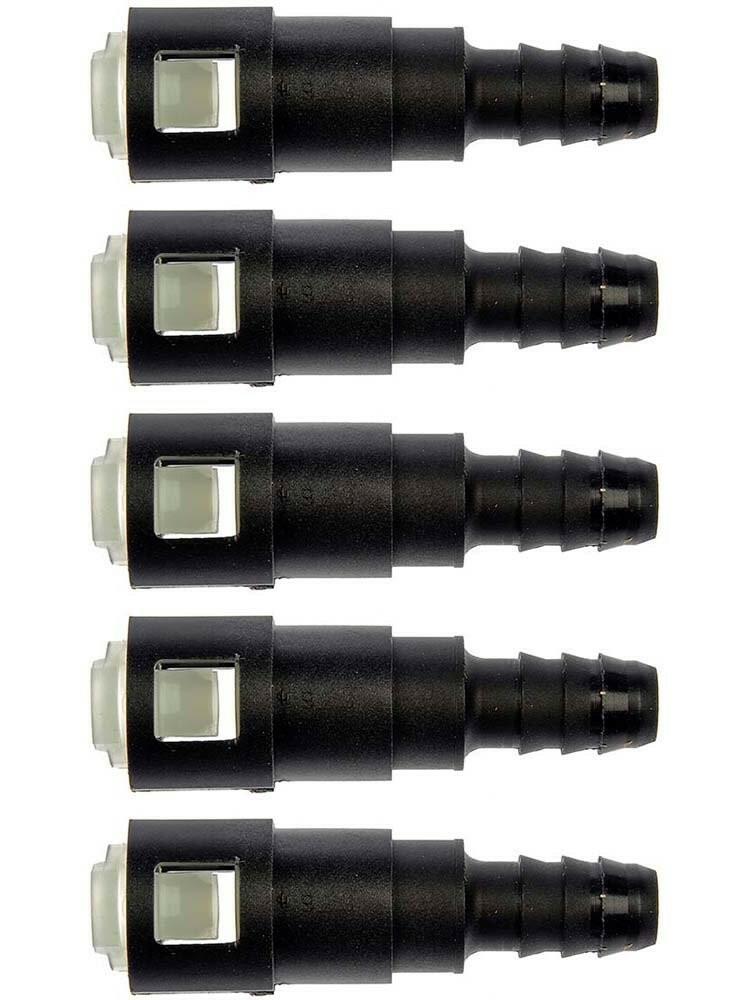 Dorman 800-085.5 Fuel Line Connectors 5-Pack for Steel to Nylon Tubing
